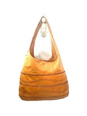 Sigred Olsen hobo Purse orange vintage boho